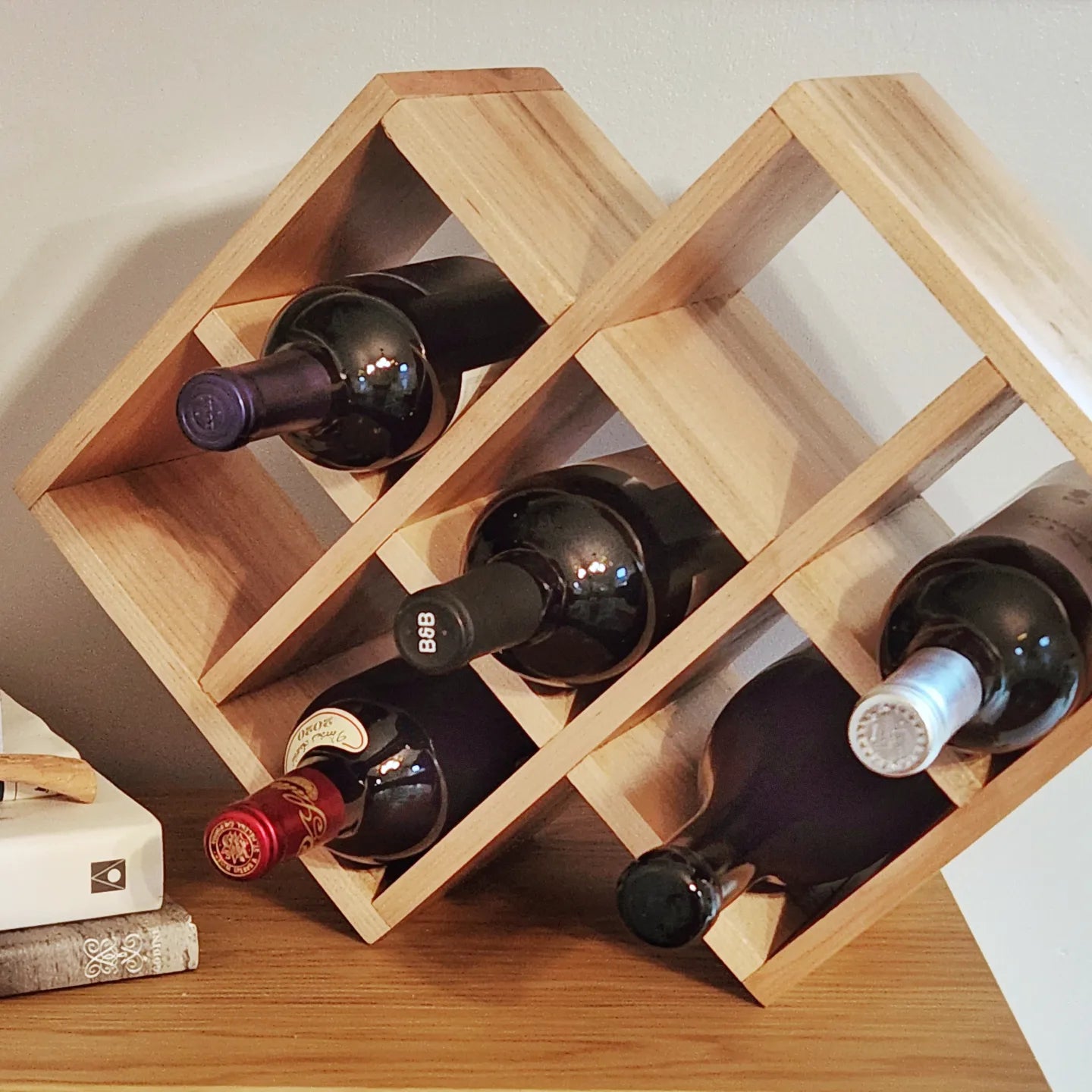 Tabletop Wine Rack - Digital Plans (No Template)